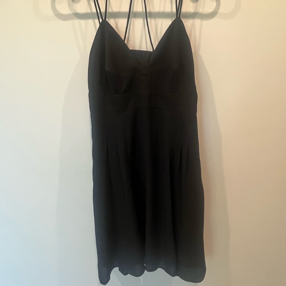 Express Little Black Strappy Dress - Size 2